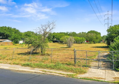 Wider area view of Fortuna lot in San Antonio
