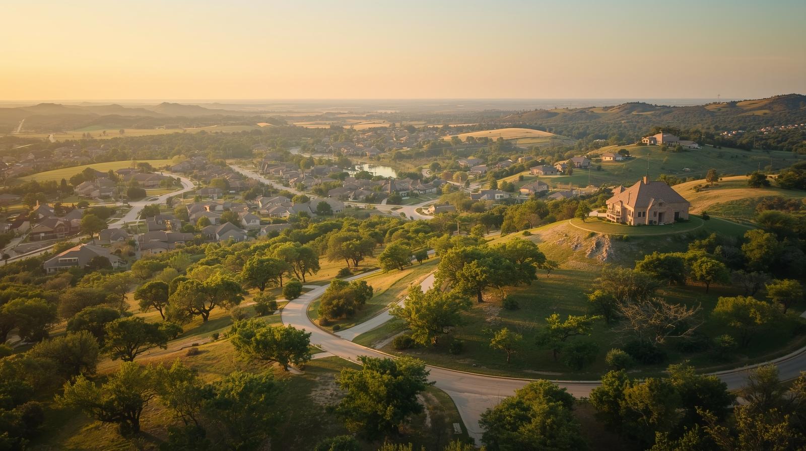 Living in Helotes Texas with Hill Country views and suburban neighborhoods near San Antonio