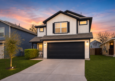 Exterior photo of front elevation for 7342 Storms End